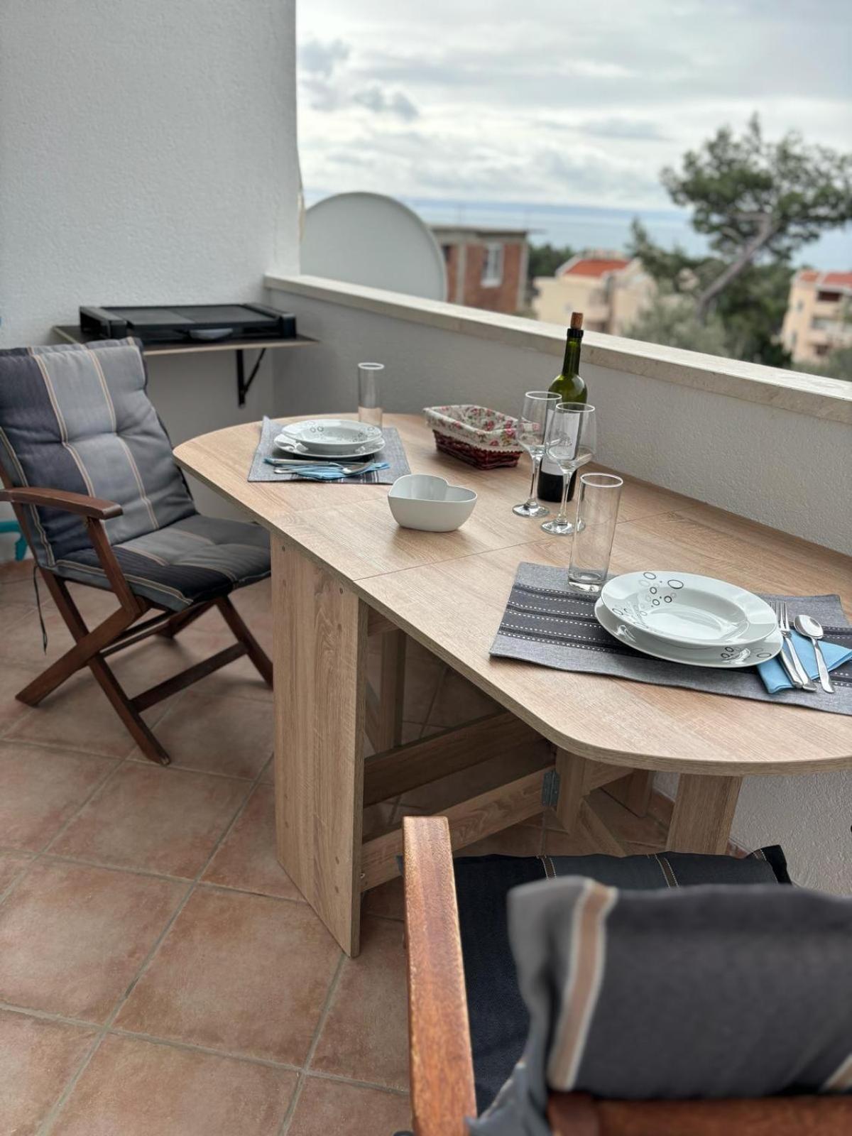 Apartment Eny Baška Voda Exteriér fotografie